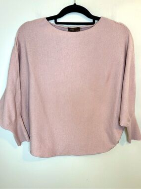 Kerisma Ryu Thin Top S/M Dusty Pink Dolman Batwing Oversized Sweater